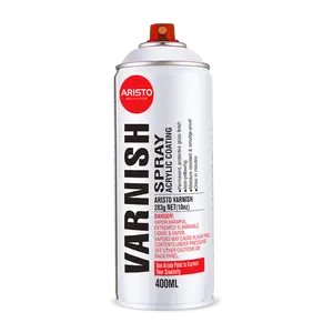 Aristo Varnish spray paint permanent protective aerosol paint transparent spray paint