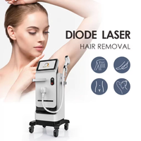 Produsen Laser Dioda Terbaik 2026 untuk Penghilang Rambut dengan Pesanan OEM ODM, Mesin Penghilang Rambut Laser 4 Panjang Gelombang 808nm Tanpa Rasa Sakit 808nm