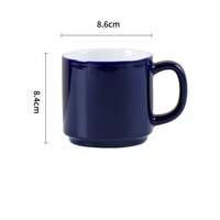 Mug en céramique personnalisé pour attractions touristiques, tasse de petit-déjeuner avec vue sur la ville, idéal pour les zones touristiques, les boutiques de souvenirs et les présentoirs de vente au détail