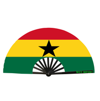 Éventails pliables à main avec drapeau du Belize, grands éventails pour la danse en ligne, les mariages en plein air et les fêtes