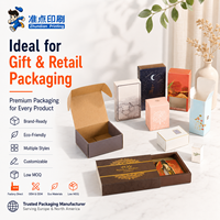 Boîte d'emballage rigide décorative multi-styles avec logo personnalisé imprimé, pour les marques de cadeaux de luxe et la vente au détail