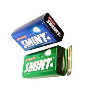 Custom Small Pocket Metal Tin Box Lovely Candy Chewing Gum Mint Box