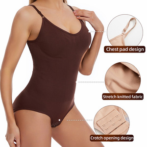 Faja Moldeadora Sexy para Mujer, Sin Costuras, Levanta Glúteos, Suaviza la Figura, Body Elástico de Alta Elasticidad con Abertura en la Entrepierna - Product Image 2
