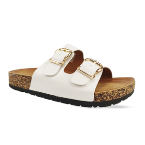 Piattaforma estiva comodi sandali casual da esterno <span class=keywords><strong>con</strong></span> bottone doppio cinturino leggero ampio <span class=keywords><strong>con</strong></span> <span class=keywords><strong>suola</strong></span> <span class=keywords><strong>in</strong></span> <span class=keywords><strong>sughero</strong></span> Slide donna pantofola - Product Image 5