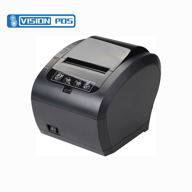 Thermal Printing 3 Inch Billing Ticket & Receipt Printer 80mm with Auto Cutter USB & Wireless Interface 203dpi China Origin
