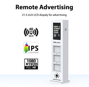 สถานีเช่าพาวเวอร์แบงค์แบบแชร์ 24 ช่อง ดีไซน์กันน้ำ วัสดุ PC+ABS รองรับ SDK หน้าจอสัมผัส พร้อมใบเสร็จดิจิทัล - Product Image 3