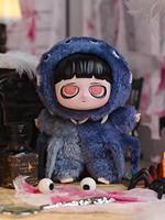 Kiki Dark Fairy Tale Poupée de bureau de poche à la mode Série de boîtes aveugles officielles Figure en peluche élégante Jouet Cadeau Nanoparticle Rempli