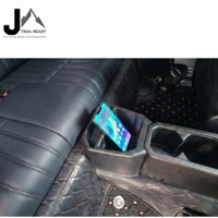 Boîte de rangement pour console centrale arrière de voiture, pour Suzuki Jimny JB64JB74 2018+, 3 portes, accessoires intérieurs, plateau de rangement
