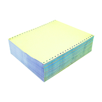 Papier autocopiant NCR personnalisable 1 à 6 plis, papier continu pour ordinateur, 100 % pâte de bois, pré-imprimé ou vierge
