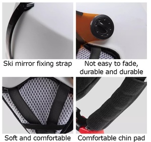 Có thể điều chỉnh EPS bọt PC Shell tuyết trượt tuyết Snowboard Mũ bảo hiểm với có thể tháo rời earmuffs và kính xách tay - Product Image 6