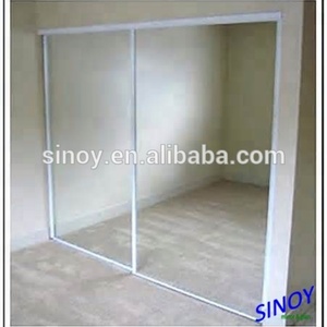 Modern <b>Silver</b> <b>Mirror</b> Glass, Vinyl Backed Safety <b>Mirror</b> for Wardrobe Sliding <b>Mirror</b> Doors - Product Image 3
