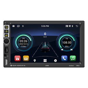 Android 7 pollici Touch Screen auto <span class=keywords><strong>Video</strong></span> 2 Din Multimedia universale auto Stereo Monitor Wireless GPS autoradio - Product Image 6