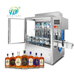 Automatic Liquid Filling Machine Industry With Capping Labeling Equipment Jars Liquid Filling Machine