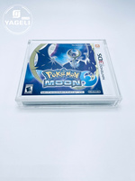 Boîte de jeu vidéo en acrylique pour Nintendo 3DS, boîte de jeu vidéo N64, étui de présentation en acrylique pour Nintendo Game Boy