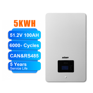 ระบบไฮบริดโซลาร์ออฟกริด 6200 วัตต์ พร้อมแบตเตอรี่ลิเธียมไอรอน 5 กิโลวัตต์ชั่วโมง และ 10 กิโลวัตต์ชั่วโมง สำหรับเก็บพลังงานภายในบ้าน - Product Image 2