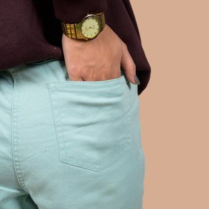 Fabrication OEM sous marque privée : Jeggings slim pour femmes, doux et flexibles, bas décontractés de haute qualité, en vente. - Product Image 3