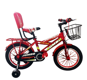 Bicicleta clásica Vintage <span class=keywords><strong>para</strong></span> niños <span class=keywords><strong>para</strong></span> aventuras al aire libre, bicicleta <span class=keywords><strong>para</strong></span> niños incluida, pegatina de dibujos animados personalizada, sillín cómodo y cesta delantera - Product Image 4