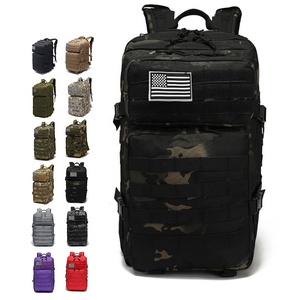Heavy Duty Everyday Carry Magazine Poignée Souple Multifonctionnel Randonnée Survie Outil 45L Tactique Sacs À Dos Pour Hommes <span class=keywords><strong>Sac</strong></span> À Dos Sacs - Product Image 2