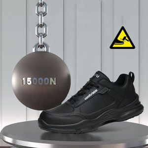 Chaussures de sécurité unisexes OLICOM anti-choc, anti-perforation, isolées, imperméables, <span class=keywords><strong>l</strong></span>égères, avec embout en acier, tige en PU, semelle en caoutchouc antidérapante - Product Image 1