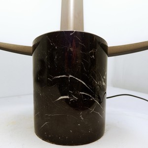 Modern Minimalist Table Lamp Led Light E27 Base Black Marble Base Simple Design For Living Room Bedroom Hotel Lobby - Product Image 4