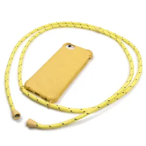 Tùy Chỉnh 100% Phân Hủy Sinh Học Crossbody Dây Buộc Điện Thoại Trường Hợp Đối Với iPhone 11 Pro Max Điện Thoại Di Động Trường Hợp Với Vòng Cổ