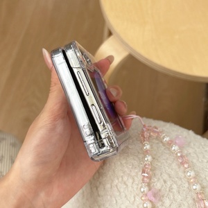 เคสโทรศัพท์กันกระแทกใสลายดอกทิวลิปสไตล์สาวหวาน สำหรับ Samsung <span class=keywords><strong>Z</strong></span> <span class=keywords><strong>Flip</strong></span> 8 7 6 5 <span class=keywords><strong>4</strong></span> 3 เหมาะสำหรับใช้งานประจำวัน <span class=keywords><strong>พับ</strong></span>เก็บ<span class=keywords><strong>ได้</strong></span> ป้องกันอย่างดี - Product Image 4