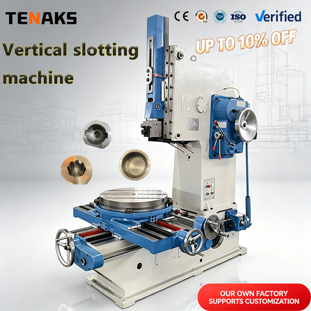 High Quality PENGZHENG Vertical Metal Slotting Machine B5020 Key-Way Vertical Automatic Slotting Machine & Planer 220V/380V