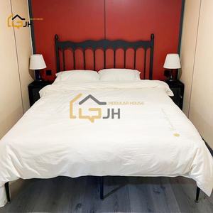 20-Fuß erweiterbares, modernes Stahlcontainerhaus mit Doppelflügel – Bürogebäude, Villa, Schlafzimmer, tragbares Fertighaus für den Außenbereich - Product Image 4