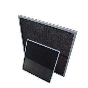 Stainless steel frame washable Primary air filter nylon mesh pre-filter for air conditioner