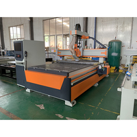 Routeur CNC à découpe de bois Rensolin 3D 1224, commande Syntec, broche simple, moteur 9KW, zone de travail 2000x3000mm, table à vide