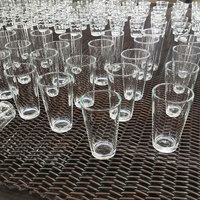 Mug en verre grande capacité 16 oz, sans BPA, compatible micro-ondes et lave-vaisselle, idéal pour la sublimation, usage domestique/bureau, boissons et bières pression
