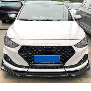 For Hyundai Elantra Bumper Guard Protector Cover <b>Apron</b> For Hyundai Elantra Style Splitter Diffuser Spoiler Cover <b>Apron</b> Body Kit - Product Image 3