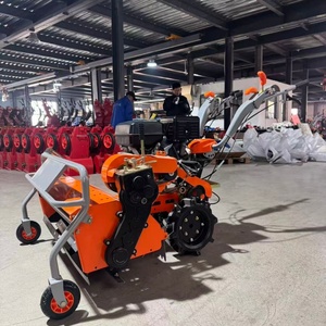 เครื่องพรวนดินขนาดเล็กแบบเดินตาม  พร้อมเครื่องขุดร่องดิน  สำหรับการเกษตร - Product Image 2