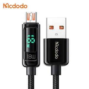 Mcdodo Digital Pro Series Micro 3A QC быстрое зарядное устройство кабель для передачи данных Android Micro Usb кабель для samsung vivo oppo meizu