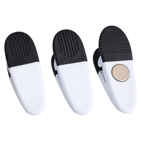 Clip magnétique en plastique pour réfrigérateur avec logo personnalisé, clip magnétique pour réfrigérateur en gros, clip pour notes en papier, cadeau publicitaire promotionnel