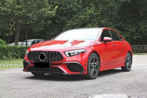 Kit de conversion A45 <span class=keywords><strong>AMG</strong></span> pour Mercedes-Benz Classe A W177 Berline, kit de pare-chocs facelift W177 vers A45 <span class=keywords><strong>AMG</strong></span>, sans découpe - Product Image 4