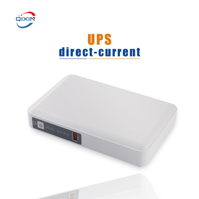 Mini 24V DC Online UPS 8800mAh 24W Circuit Board POE Fiber Input LED Display 12V Camera EU/US Socket Fair Price Battery Chargers