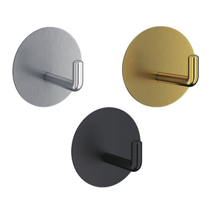 Crochet simple en acier inoxydable léger pour hôtel, cuisine, salle de bain, couleurs personnalisables, accessoires de <span class=keywords><strong>baignoire</strong></span> - Product Image 5