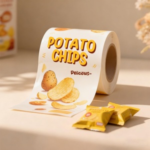 Wholesale Custom Printing Snack Roll Film for Potato Chips Food <b>Packaging</b> Plastic Roll Films with Factory Price - Product Image 5