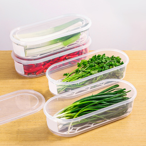 Boîte de <span class=keywords><strong>rangement</strong></span> en plastique pour légumes, tomates, oignons, coriandre, gingembre, <span class=keywords><strong>ail</strong></span>, spécifique au réfrigérateur, vente en gros - Product Image 3