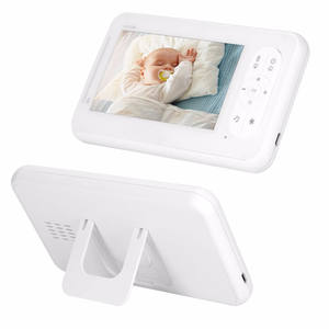 Écran LCD 4,3 pouces, vision nocturne 18 m, audio bidirectionnel, veilleuse, caméra de surveillance pour bébé, moniteur vidéo, modèle MB98, Shenzhen - Product Image 3