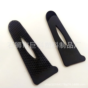 Correa de Plástico Negra para Prendas JKMST03, Autoadhesiva con Velcro - Product Image 5