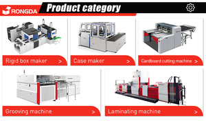 RONGDA KC550A 10times/min Semi Automatic Manual Pneumatic Motor &amp; Gear Driven Rigid <strong>Box</strong> Grey Board Cardboard V <strong>Grooving</strong> <strong>Machine</strong> - Product Image 6