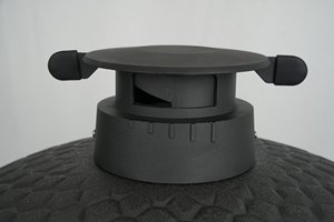Barbecue Kamado Auplex en céramique de 15-23 pouces, modèle 2026, surface mate, cuisson au charbon, contrôle tactile de sécurité, céramique mate - Product Image 4