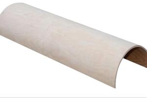 Coquille rotative incurvée en bois de hêtre de 13mm pour la découpe - Product Image 2