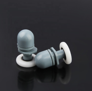 8 teile/satz einzelne Schiebe dusch tür Exzenter räder Kunststoff-Rollen gehäuse Ersatzteile Badezimmer rollen Einzel dusch tür - Product Image 2