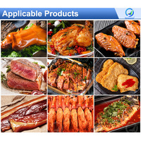 Injecteur de viande de Marinade industrielle professionnelle en acier inoxydable 304, automatique, 60 aiguilles, saumure, poulet