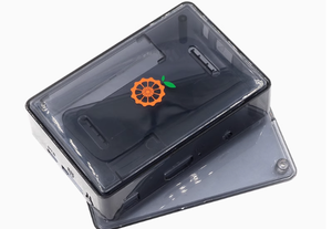 <span class=keywords><strong>Orange</strong></span> <span class=keywords><strong>Pi</strong></span> <span class=keywords><strong>PC2</strong></span> Cubierta protectora Transparente Negro ABS Shell Ventilación de precisión Disipación de calor para kits de módulos electrónicos - Product Image 3