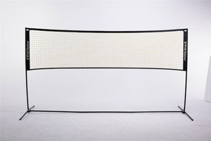 Juego de red combinado de voleibol y bádminton ajustable, equipo de entrenamiento Multideportivo portátil para uso en interiores y exteriores - Product Image 5