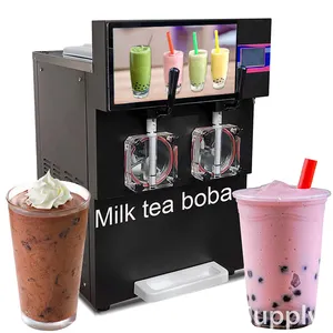 Hot sell frozen drink machine commercial slush boba milk tea maker wholesale granizadora slushice slush vending machine